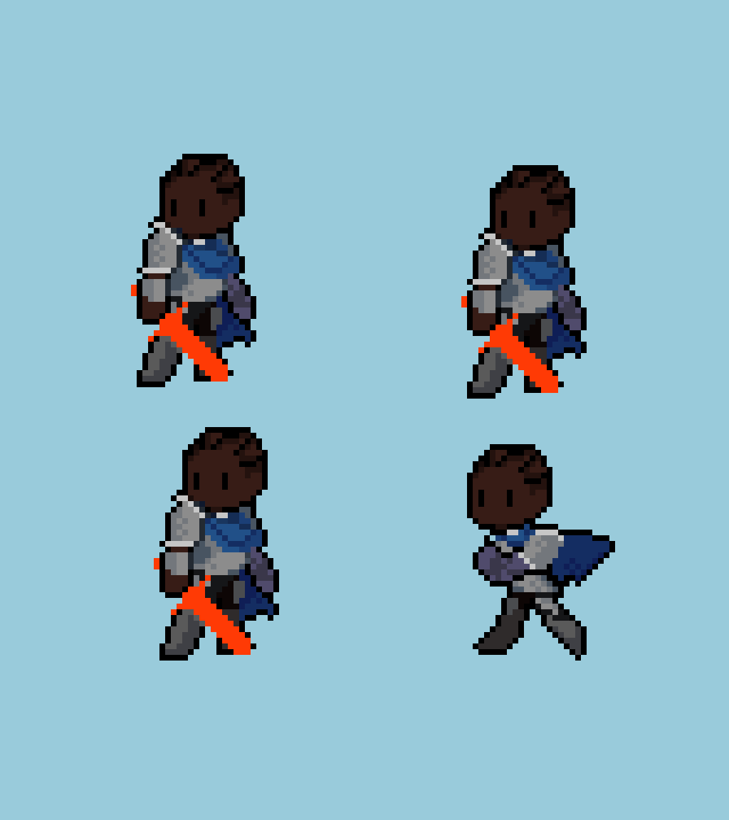 Alaine animations for Project Iron