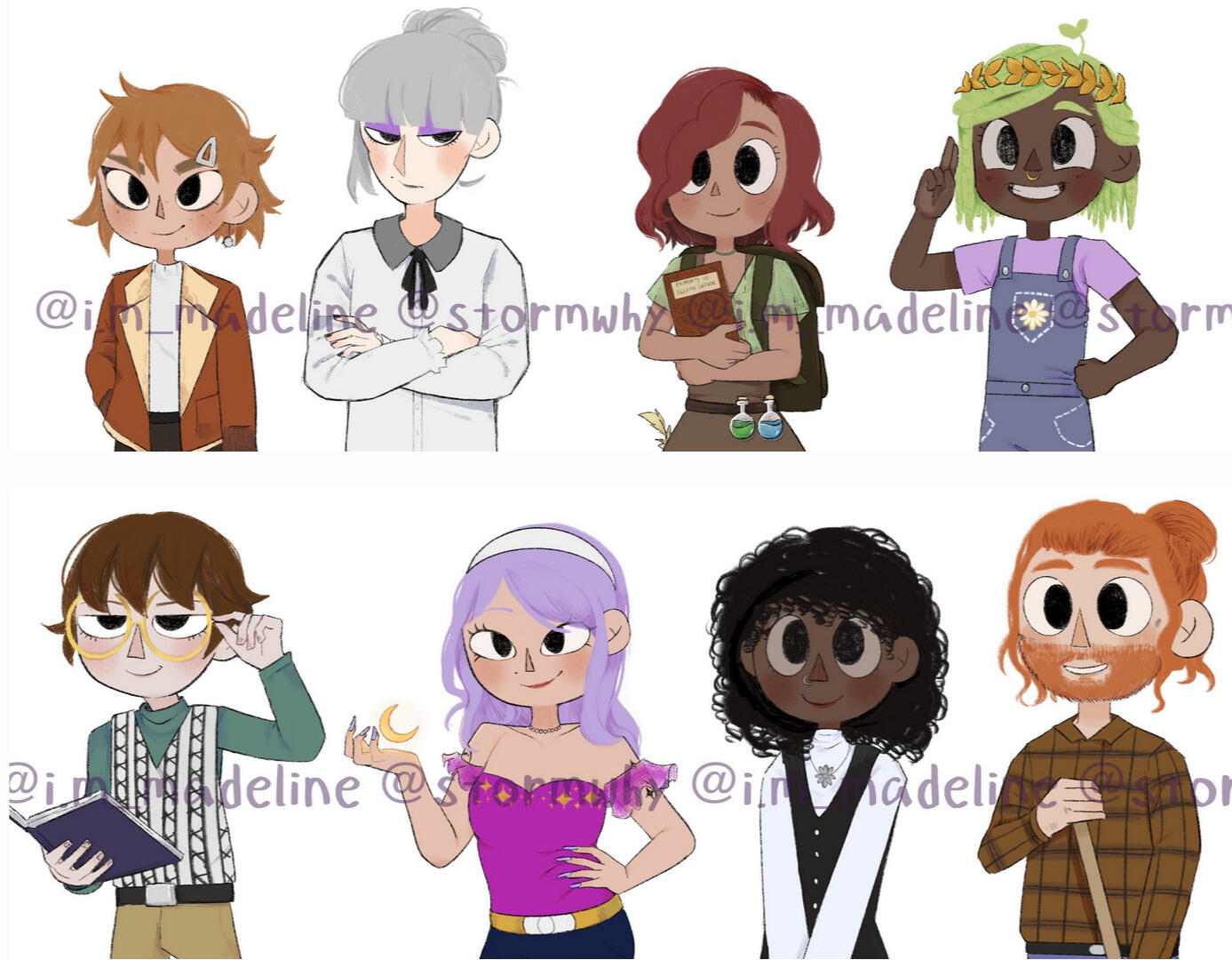 Talksprites for Homicide and Hexes